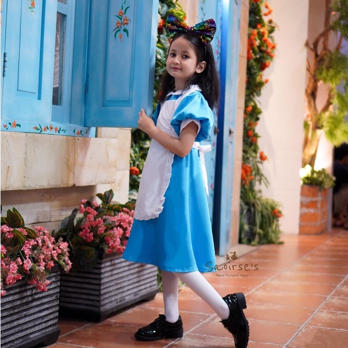 Saoirse's Alice Dress - kostum baju anak perempuan balita in wonderland