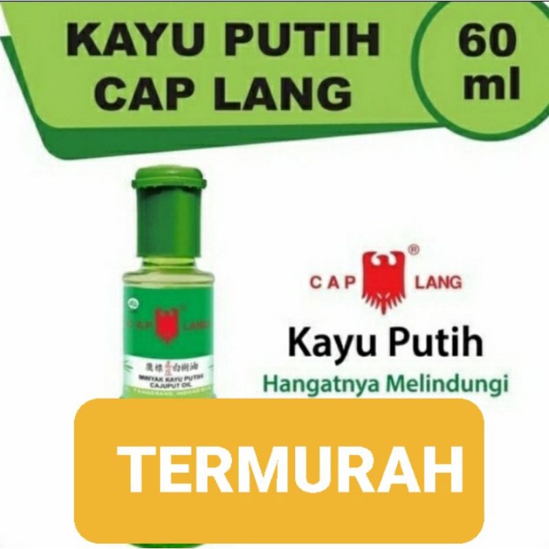 MINYAK KAYU PUTIH CAP LANG CAPLANG 60ML