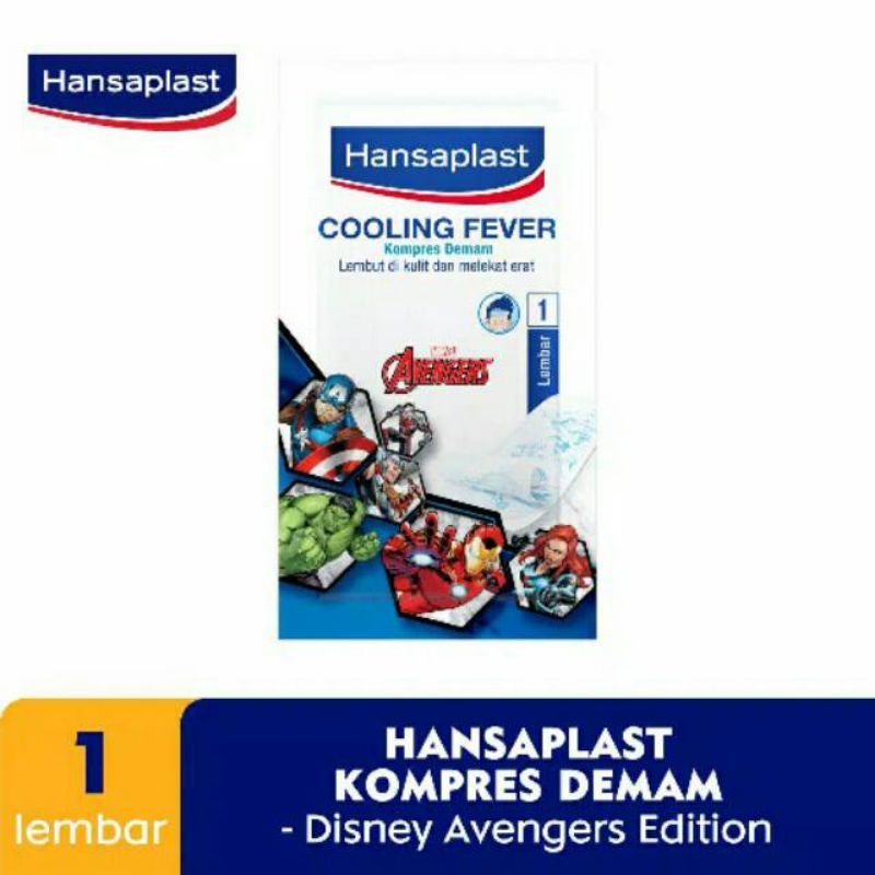 ✨ Oemah Berkah ✨ Hansaplast Cooling Fever, plester dingin pereda demam anak