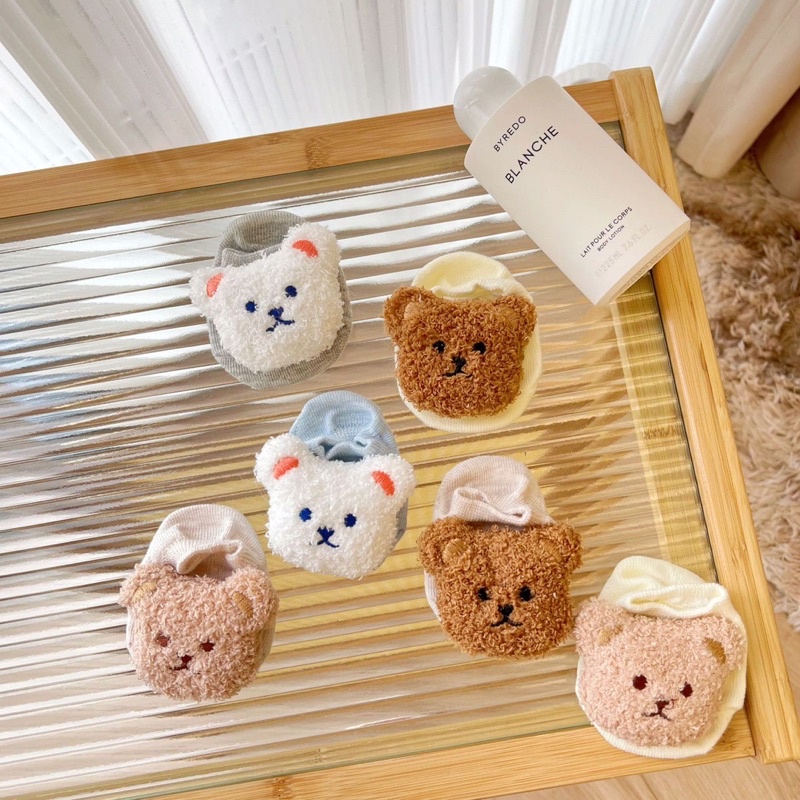 kaos kaki bear socks 3D / kaos kaki bayi beruang dan kelinci