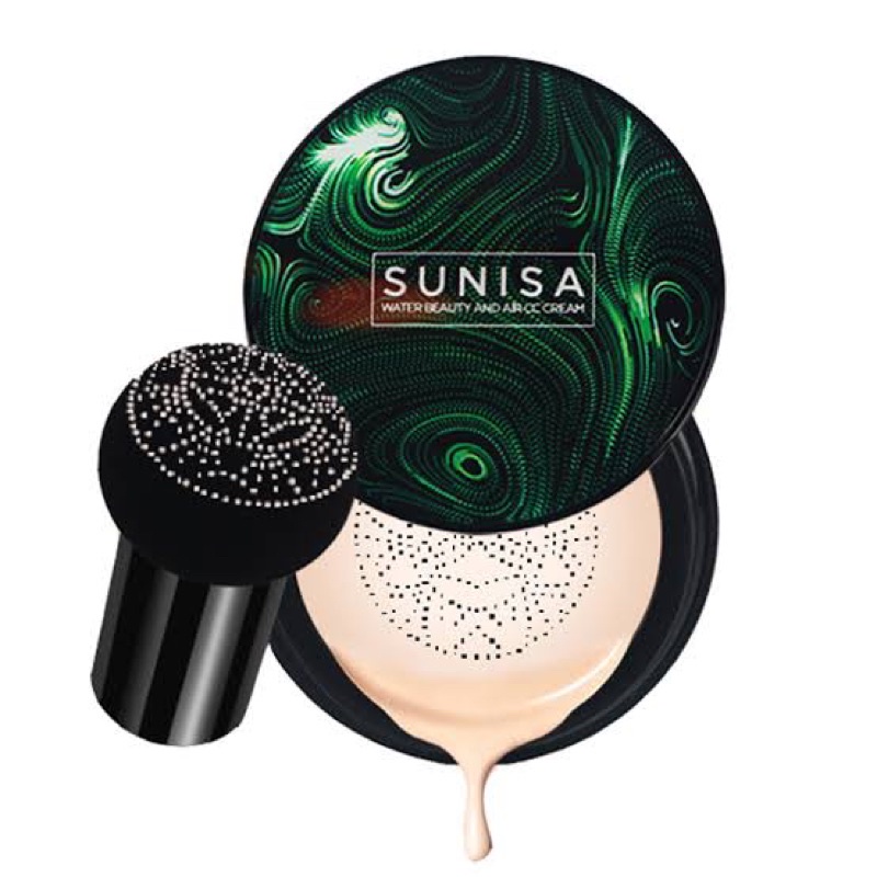 Sunisa Mushroom Head Air Cushion BB Cream / Bedak Tahan air