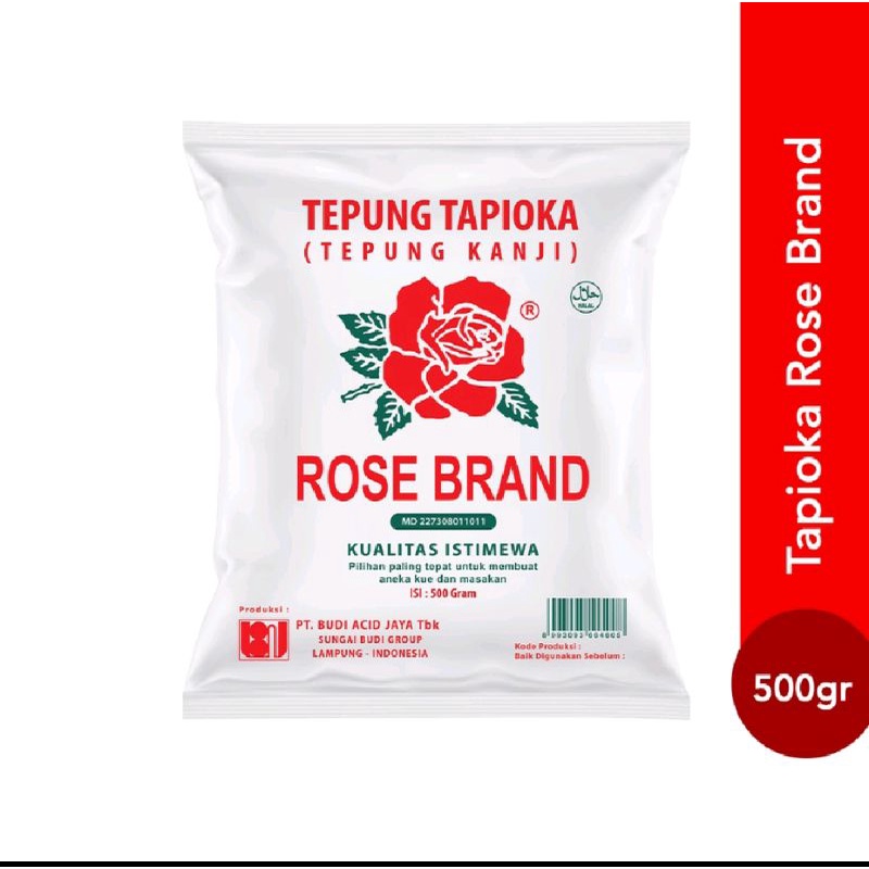 

Tepung Tapioka Rose brand 500gr