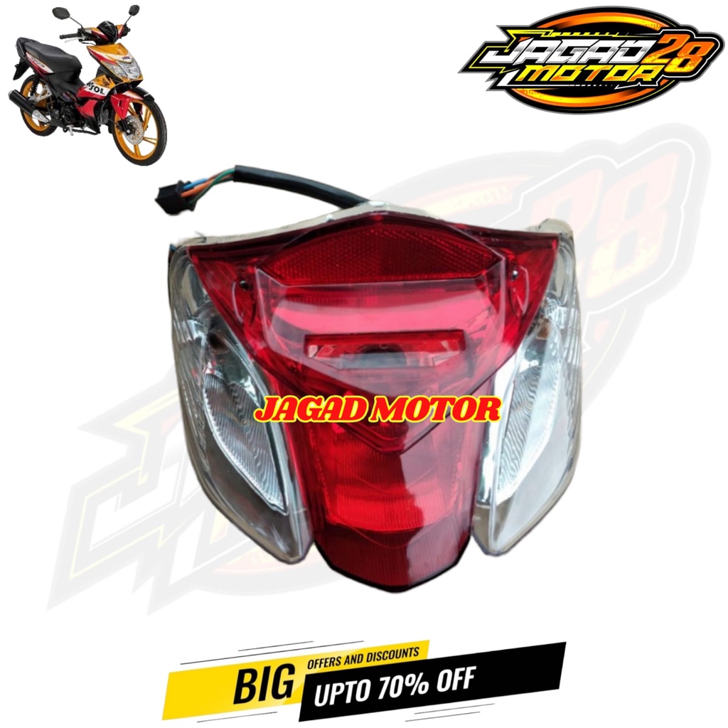 Lampu Belakang Honda Blade Lama Old 2008 - 2011 / Lampu Stop Honda Blade Lama Old 2008 - 2011 / Lampu Stop Belakang Honda Blade Lama Old 2008 - 2011 / Stoplamp Belakang Honda Blade Lama Old 2008 - 2011