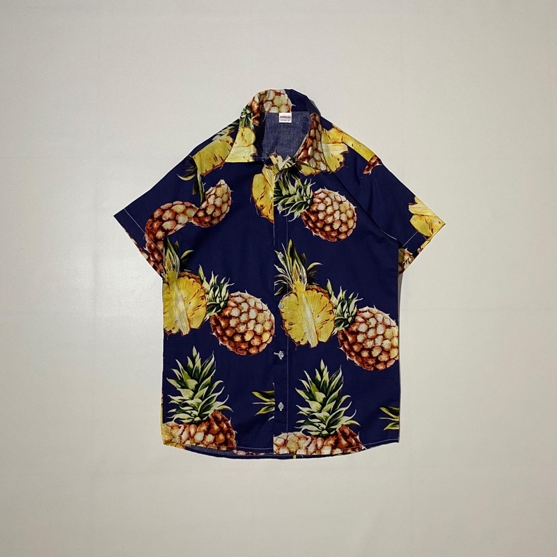 (67x47) Hawaiian Shirt By Anhelon Second Mahpiestuff Size S