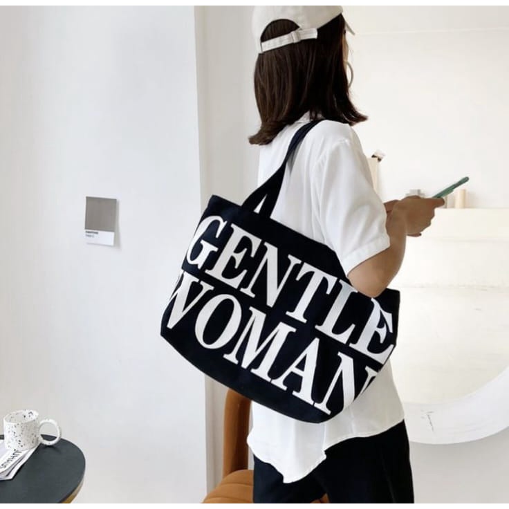 ST99 (COD)TAS TOTE WANITA CANVAS ALA KOREA TOTE MICKEY MOUSE/TAS WANITA TERBARU 2023/TOTE BAG WANITA/TAS WANITA