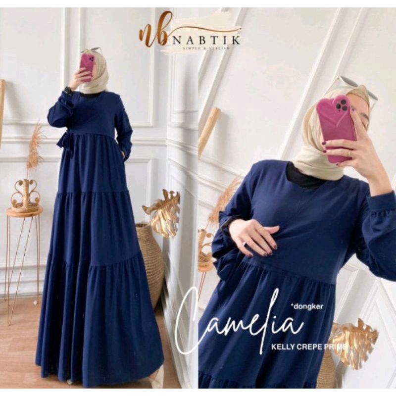 CAMELIA DRESS MAXY CRINGKEL AIRFLOW