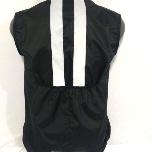 Rompi Sepeda Windbreaker Hitam - S