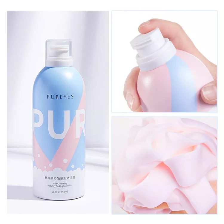 Pureyes Shower Gel Korea Wangi Segar Tahan Lama Melembapkan dan Membersihkan Kulit Tubuh Lembut dan 