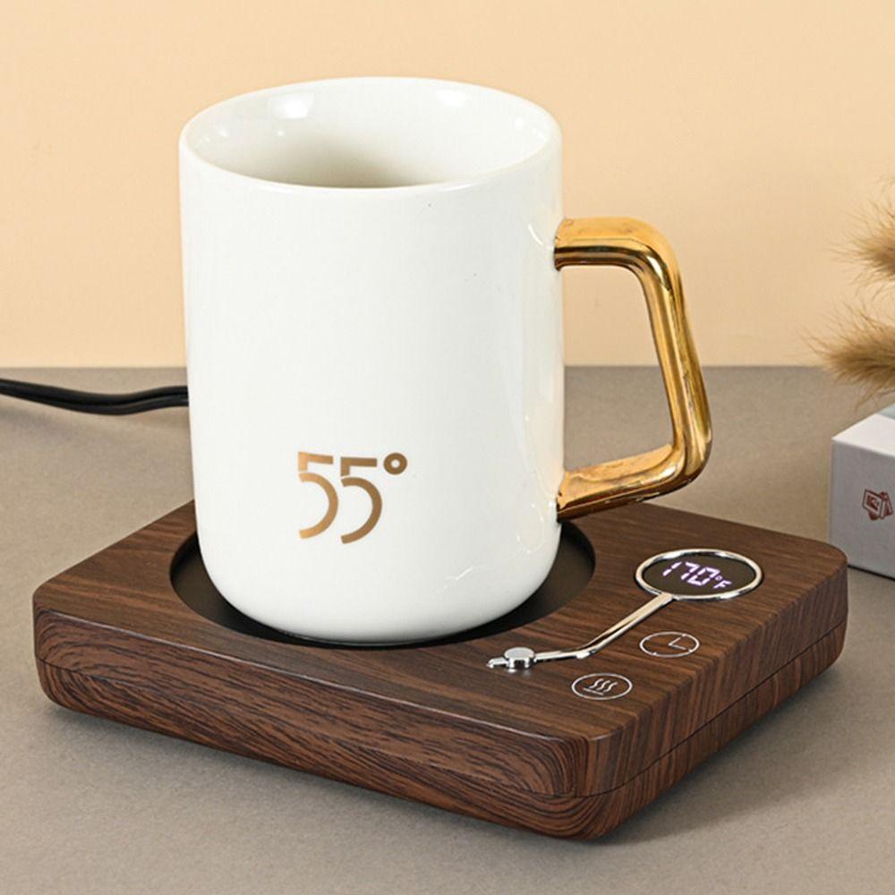 Preva Mug Warmer Untuk Teh, Minuman, Susu Pemanas Cepat 12H Timer Penghangat Kopi