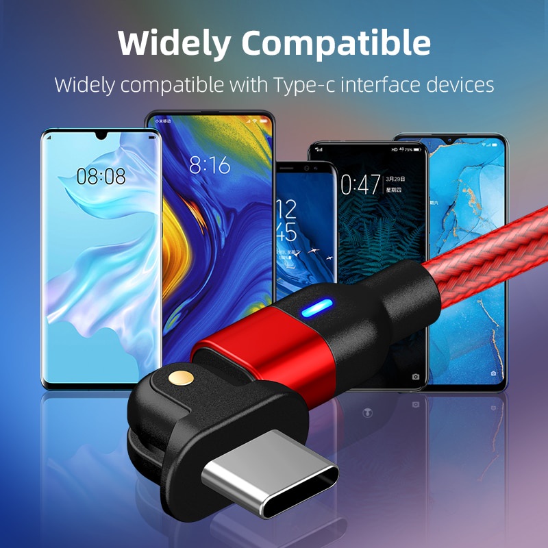 Kabel Data / Charger USB Tipe C Fast Charging Untuk Huawei / Apple / Samsung / iphone