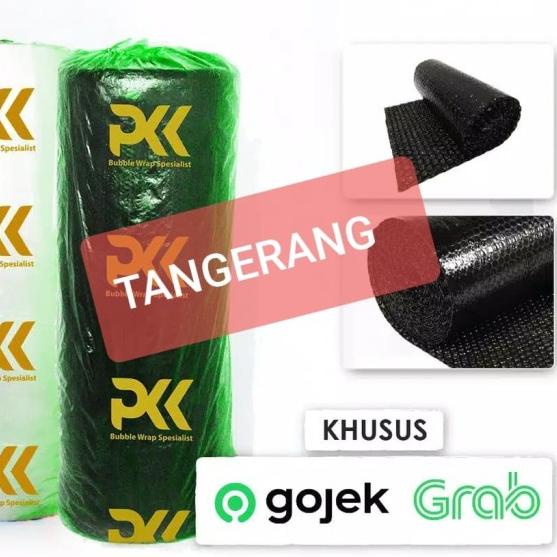 

Bubble wrap rol - HITAM 90CMX50M