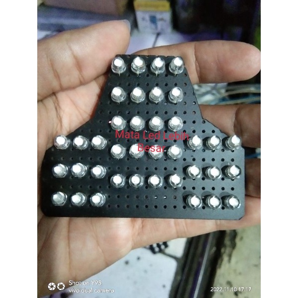 Led MERAH 5mm Pendek / Led Strawhat jual per/1000pcs