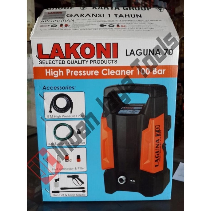 Jet Cleaner Lakoni Laguna 70 / Mesin Cuci Semprot Mobil Motor