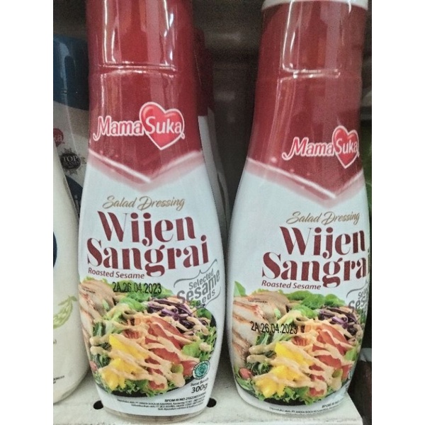 

salad dressing wijen sangrai
