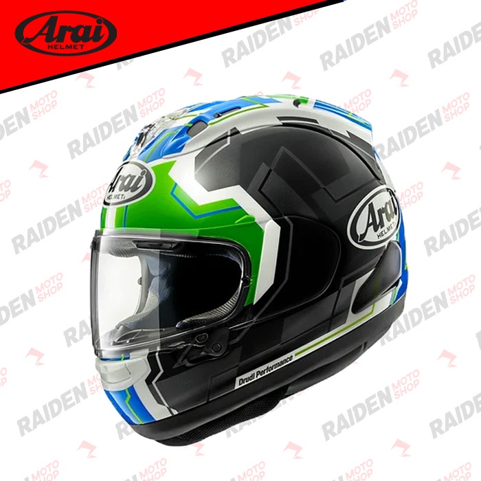 HELM ARAI RX-7X REA SB2 GREEN