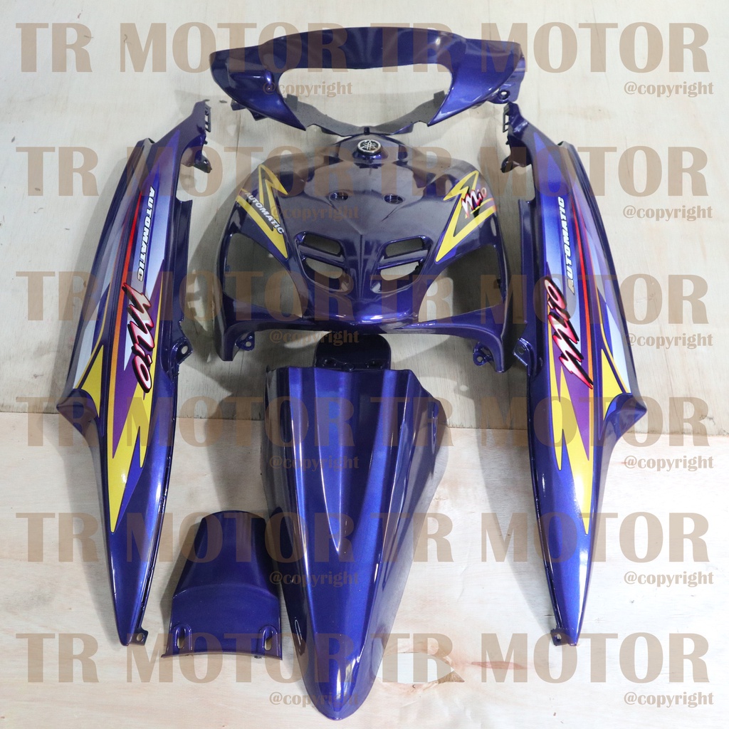 Body Mio Sporty Full Set 2003 Biru Body Halus Mio Sporty Mio Lama