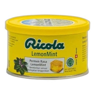 

RICOLA Lemon Mint 100gr Permen Rasa Lemon Mint