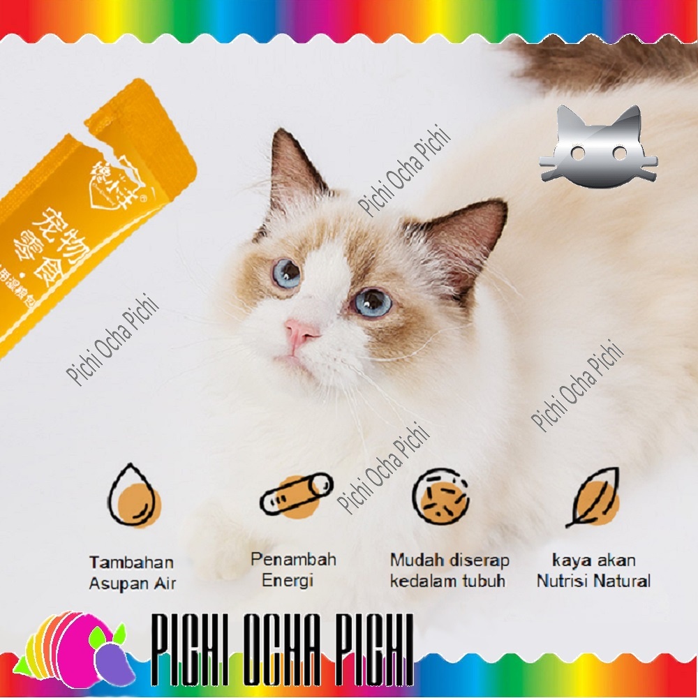 Cat Snack Treat Food Pasta @15gr Cemilan Kucing dan Anak Kucing SilverCat