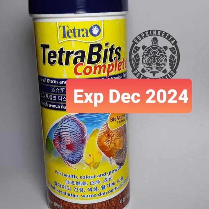 Tetra Bits / TetraBits Complete 93 g Makanan Discus Pellet ikan