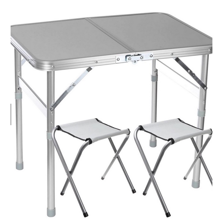 Meja lipat portable / meja lipat kaki Bulat / meja lipat