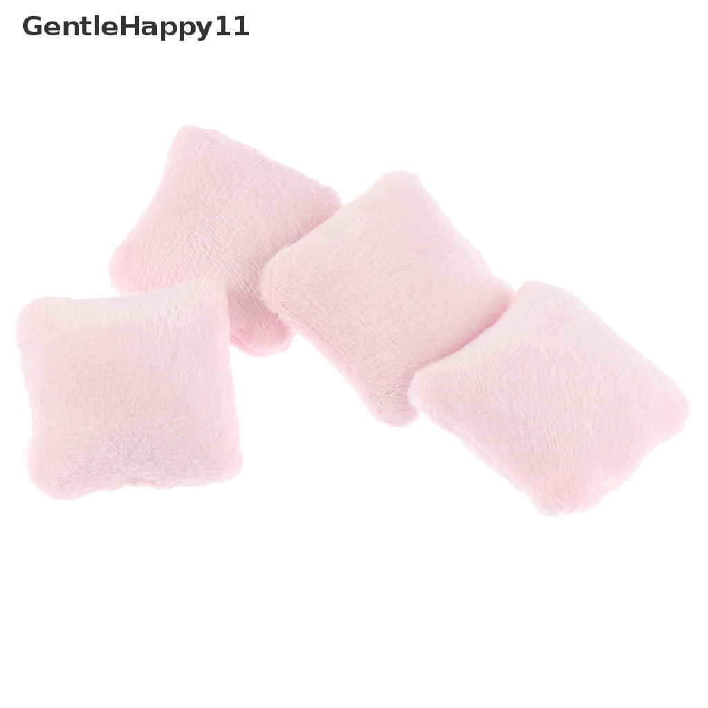 Gentlehappy 4pcs1per12rumah Boneka Miniatur Bantal Cushions Untuk Sofa Couch Bed Furniture Toy id