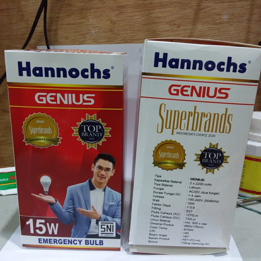 Hannochs Led Genius Bulb 15W