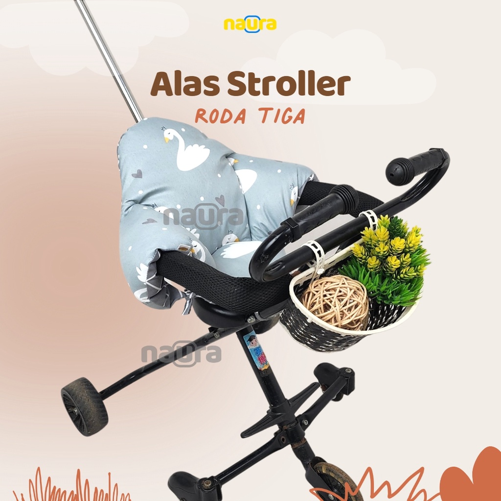 Alas Tidur Bayi Alas Stroller Micro Trike Pad Alas Kereta Dorong Roda Tiga