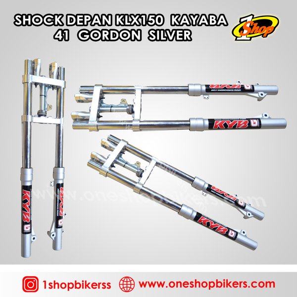 Shock Depan KLX Kayaba 41 Gordon Silver