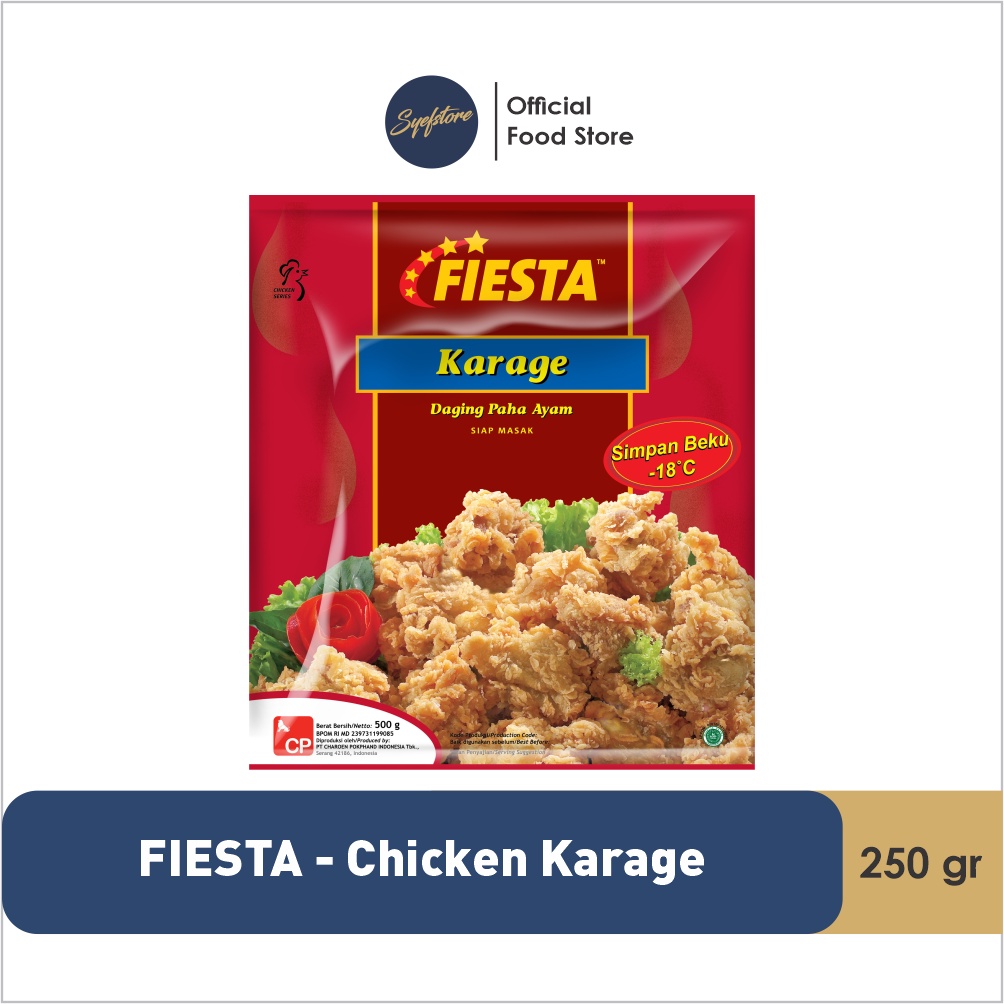 

FIESTA CHICKEN KARAGE 250 gr (KHUSUS KURIR)