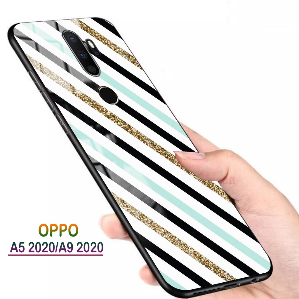 Softcase Kaca OPPO A5 2020 A9 2020 - Case Handphone A5 2020 A9 2020 [T45].