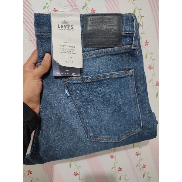 Levis Made & Crafted 502 Selvedge