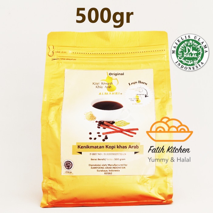 KOPI KAMPOONG ARAB ORIGINAL 500GR - KOPI REMPAH - GAHWA