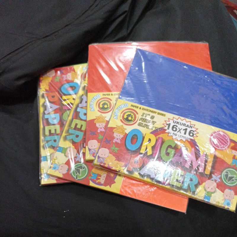 

ORIGAMI PAPER UKURAN 16X16