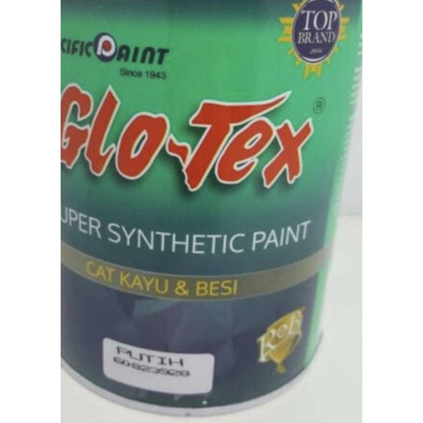 Glotex cat sintetik kayu dan besi