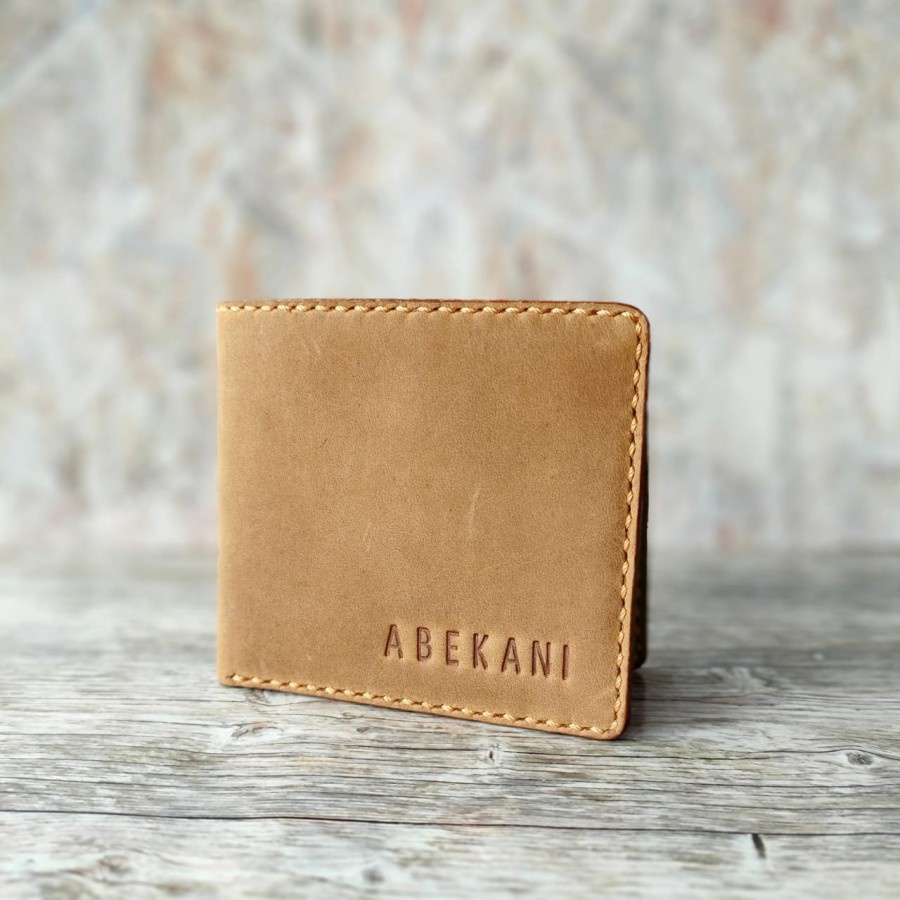 Dompet Kulit Pria Dompet Lipat Abekani LW007 Men Wallet