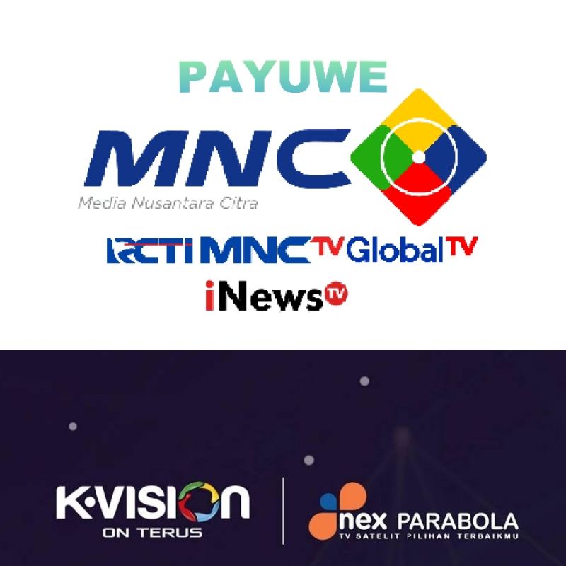 K-VISION &amp; NEX PARABOLA paket cling basic kvision dan nex parabola global gtv inews rcti mnc trans 30 hari