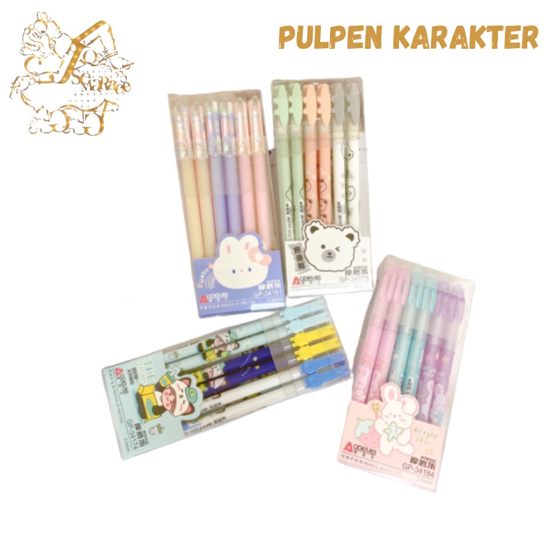 PULPEN GEL KARAKTER