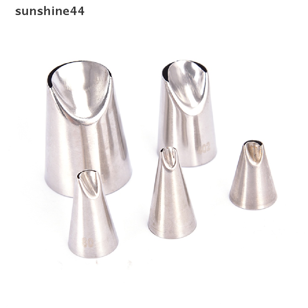 Sunshine 5PCS / Set Spuit Piping Icing Krim Untuk Dekorasi Kue