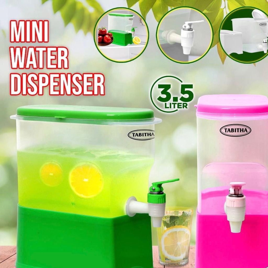 tempat water Dispenser Air Keran Dispenser Air 3.5 Liter