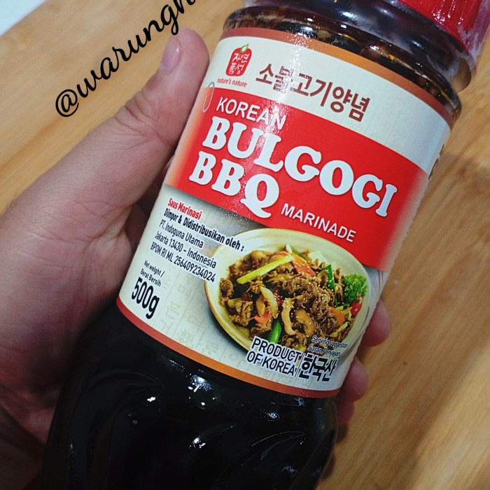 

JINSUNG KOREAN BULGOGI BARBEQUE SAUCE 500GR