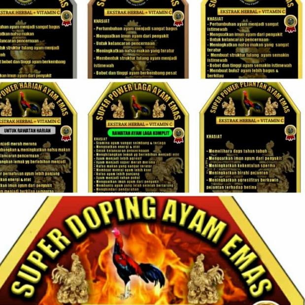 Super Doping Ayam Emas - 5 kapsul