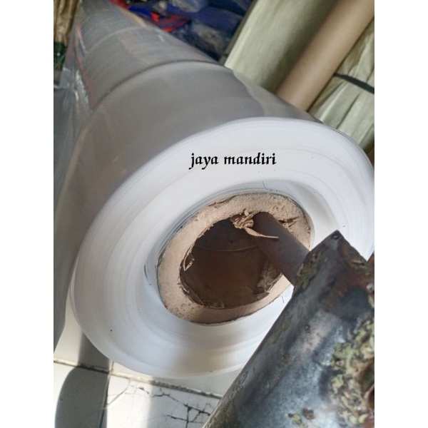 plastik UV lebar 4m x panjang 8m 200micron