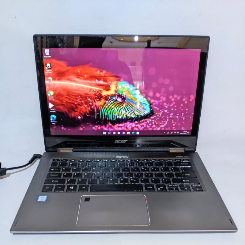 Laptop Touchscreen 2in 1 lipat Acer Spin Sp513-52N - core i5 gen8 - ram 8gb - Ssd 256gb