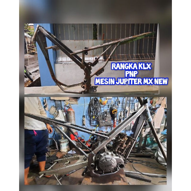 rangka klx custom untuk mesin jupiter mx new