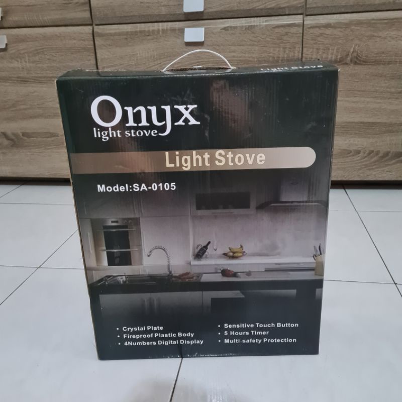 Kompor Listrik Onyx Light Stove SA-0105