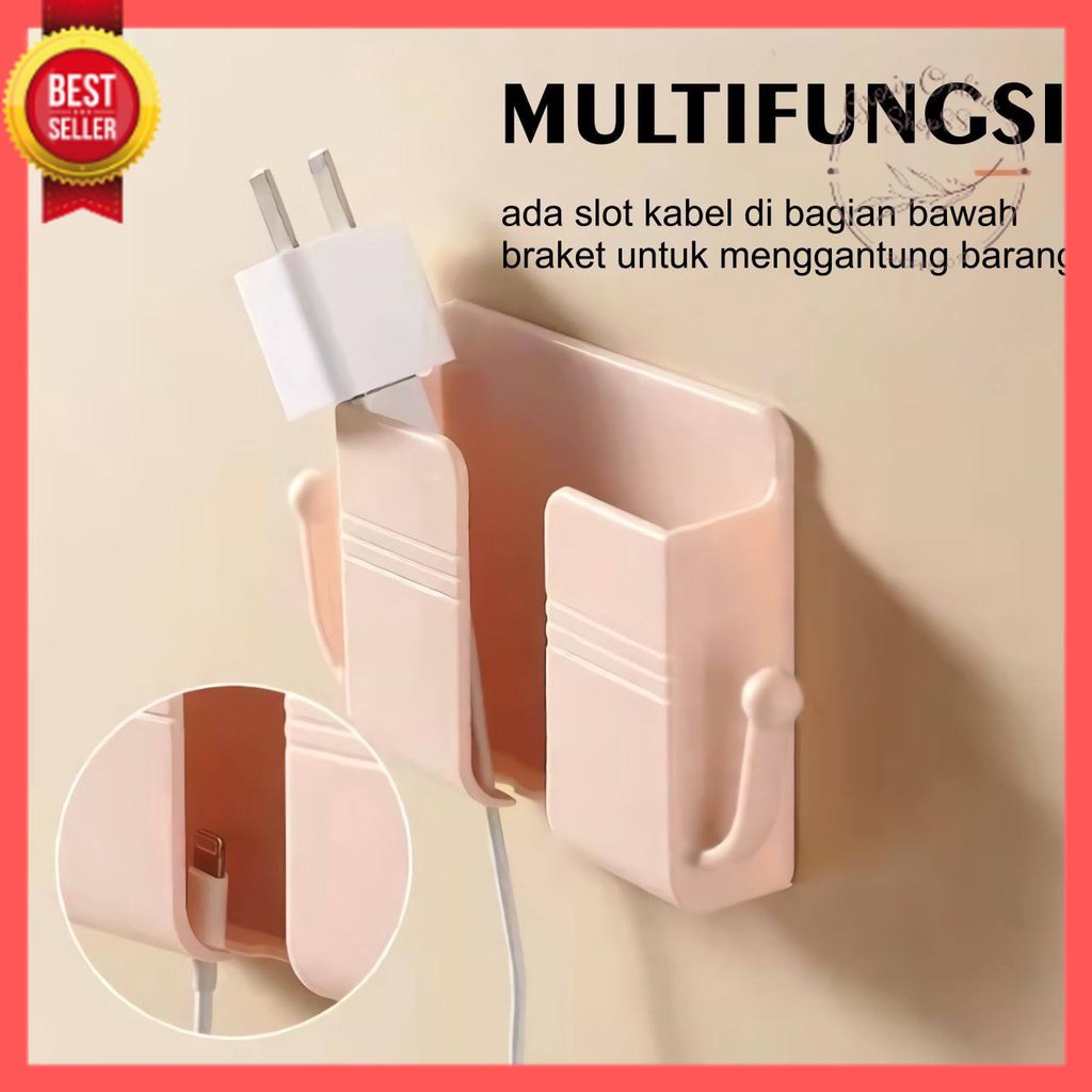 GOS A105 - Rak Kuping Rak Gantung Kabel HP  /  Gantungan Kabel &amp; Gantungan Hp dinding