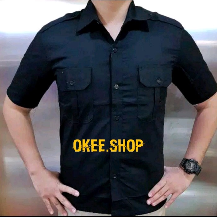 Seragam Hitam Pns, Baju Pns, Baju Pns Pria, Dinas Hitam, Kemeja Hitam,