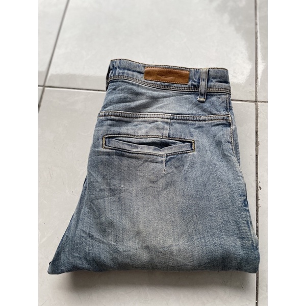 Celana Jeans Denim Second Bekas Branded Pl Zara man Size 31