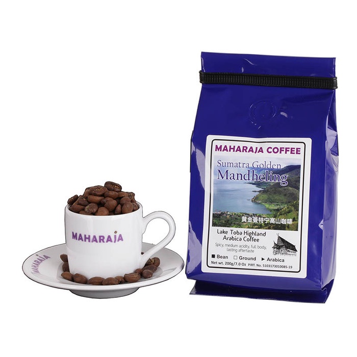 

TERBARU Fresh roast kopi Sumatra Golden Mandheling coffee 200g Arabika sangrai /KOPI RUBE/KOPI