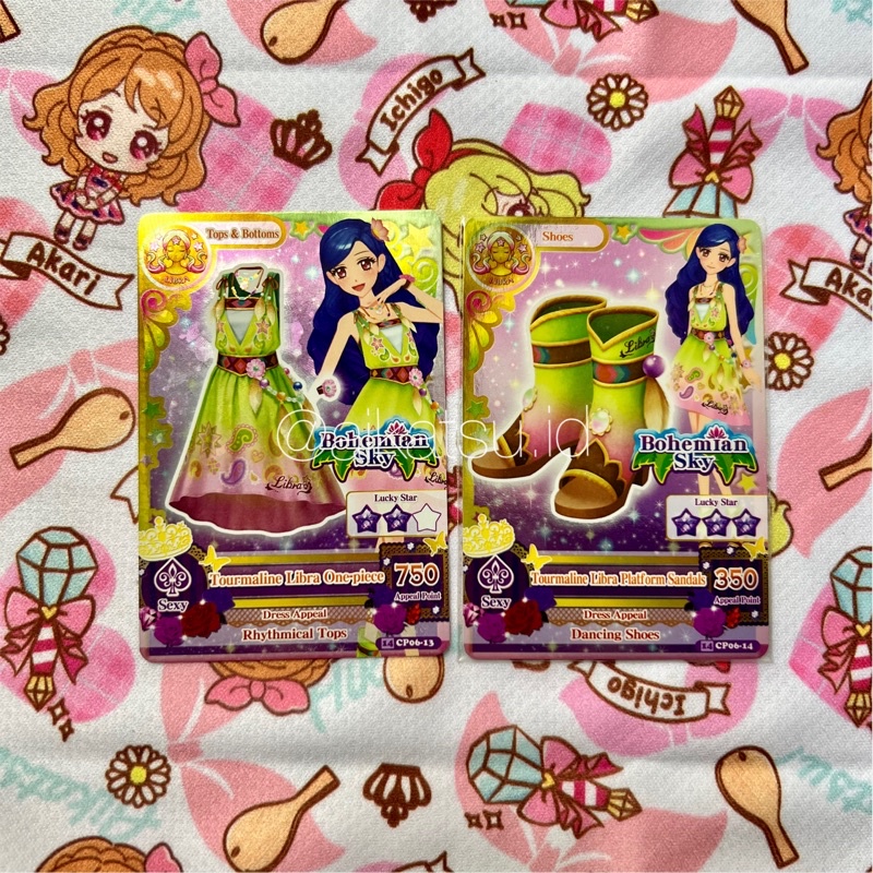 Kartu Aikatsu Tourmaline Libra Set